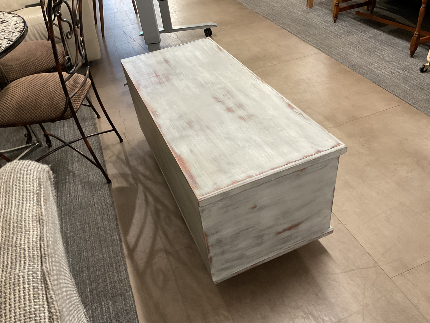 Blue Cedar Chest