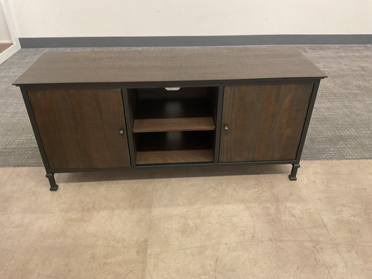 Dark Wooded Media Console