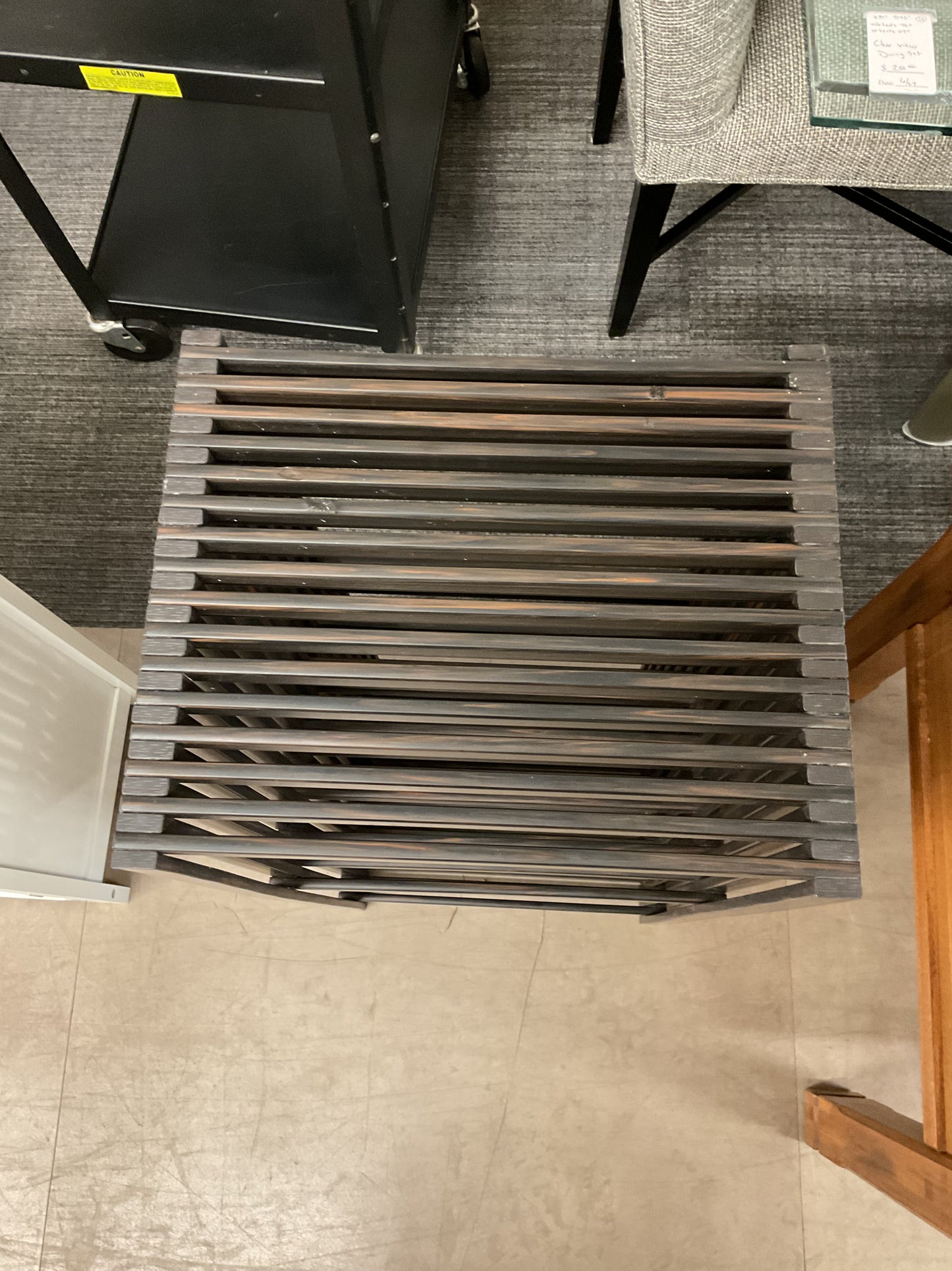 Slatted Tower Shelf