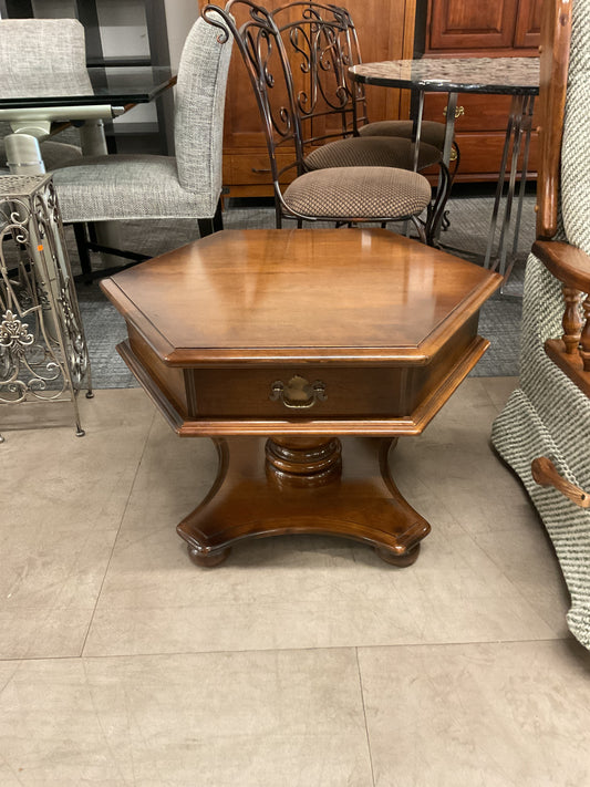 Hexagon Side Table