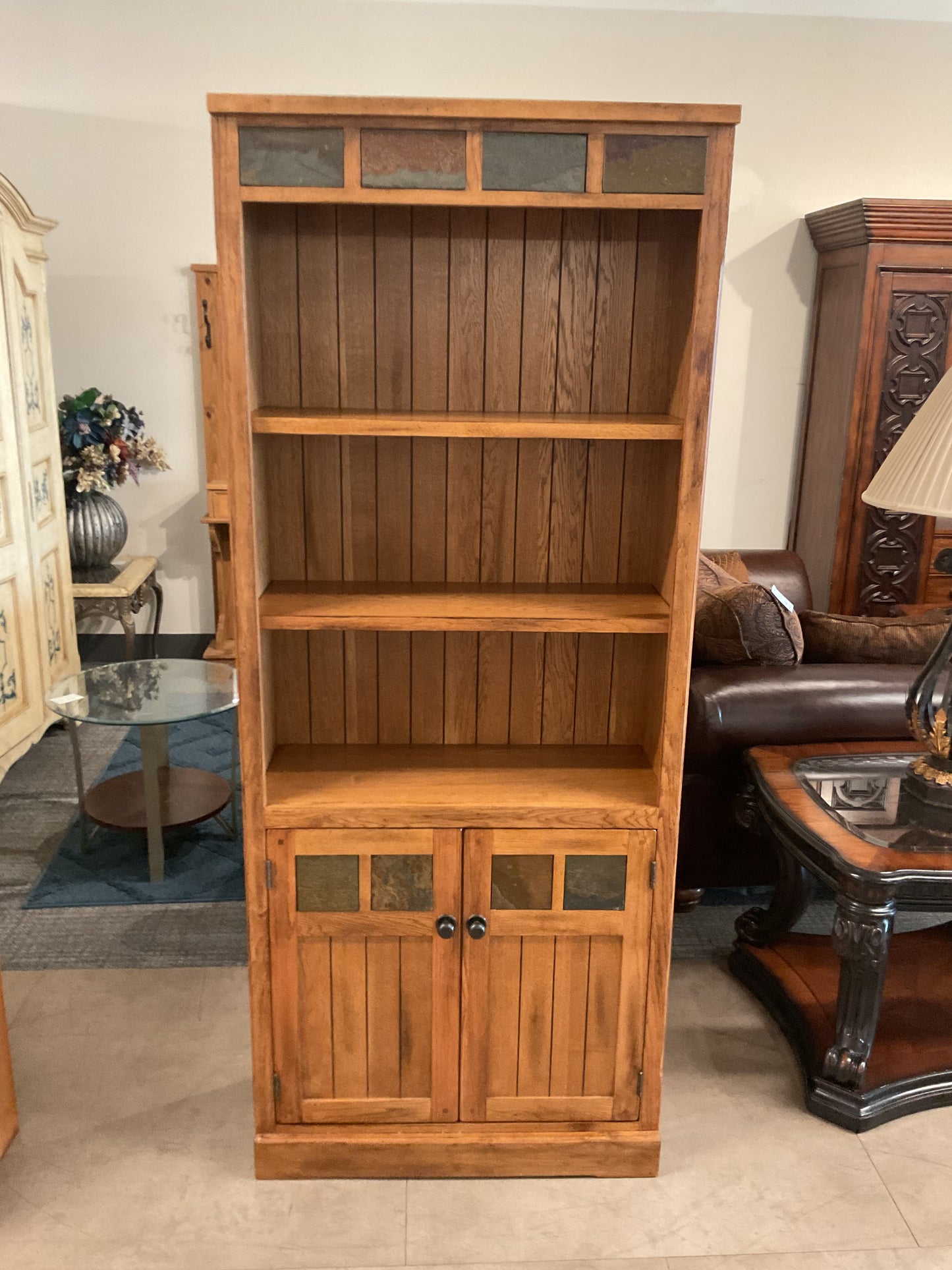 Tiled Cabinet Bookcase