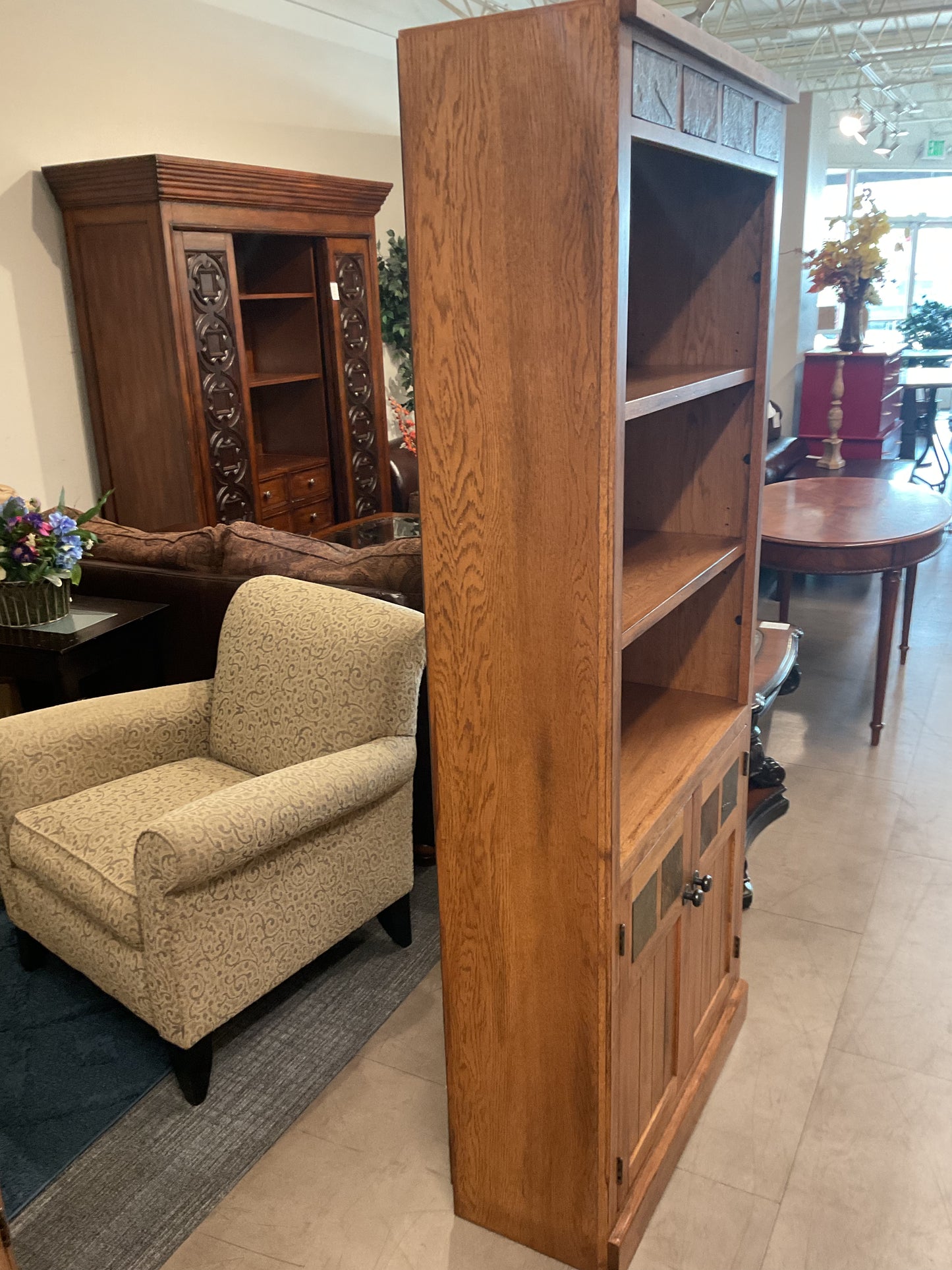 Tiled Cabinet Bookcase