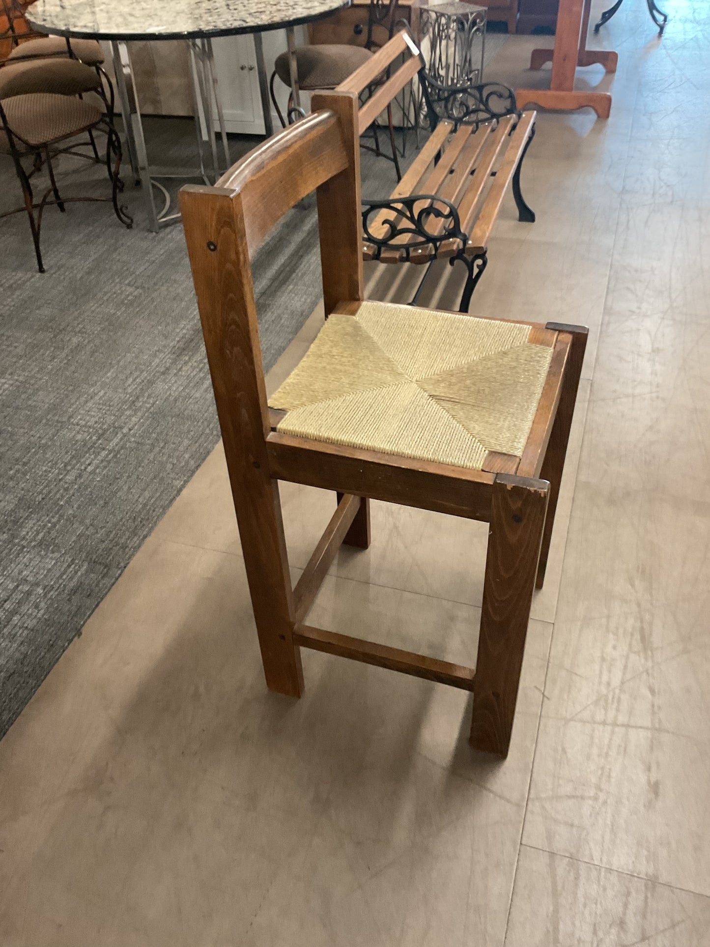 Woven Counter Chair