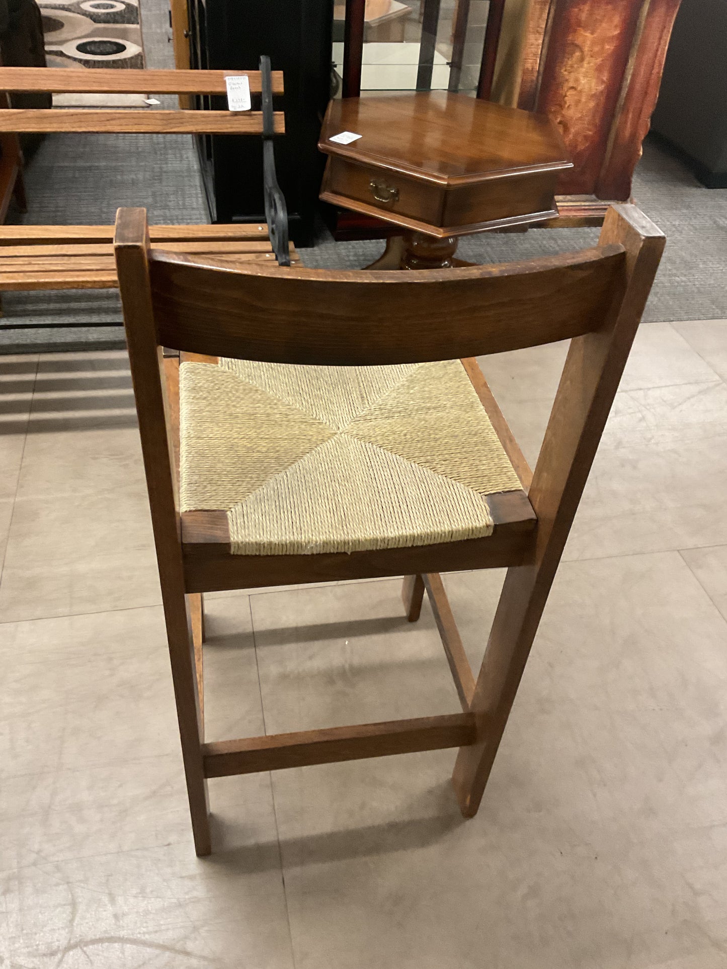 Woven Counter Chair