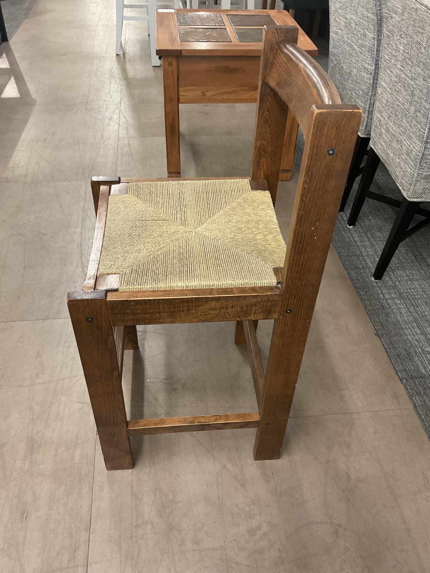 Woven Counter Chair