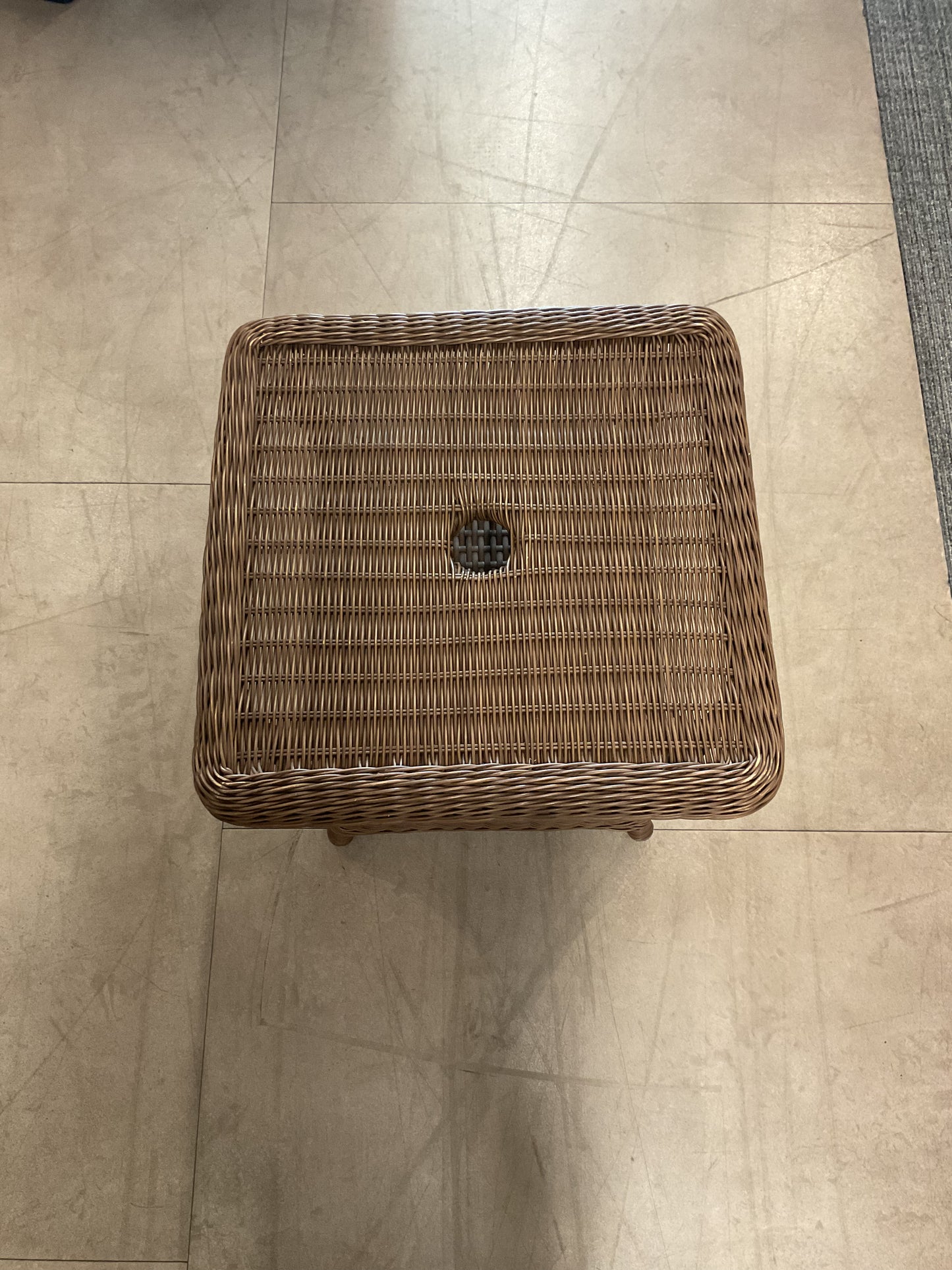 Wicker Side Table