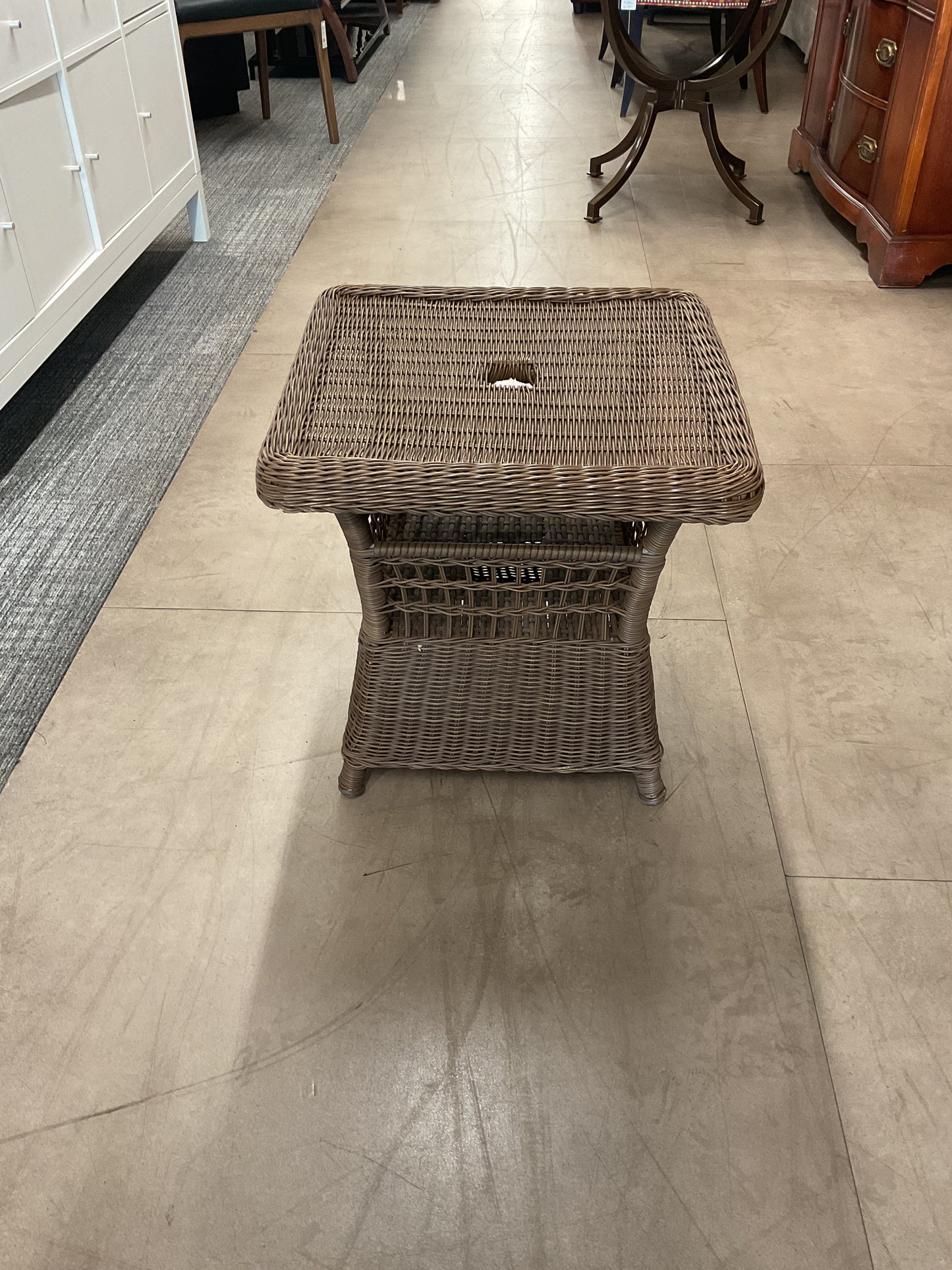 Wicker Side Table