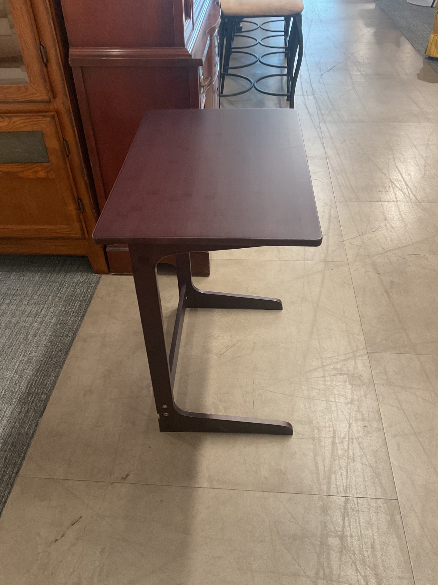 C Shaped Side Table
