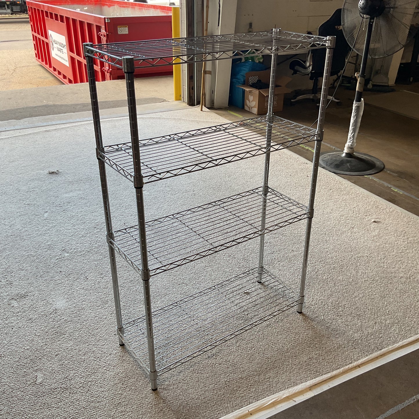 Metal 4 Tier Rack *WH