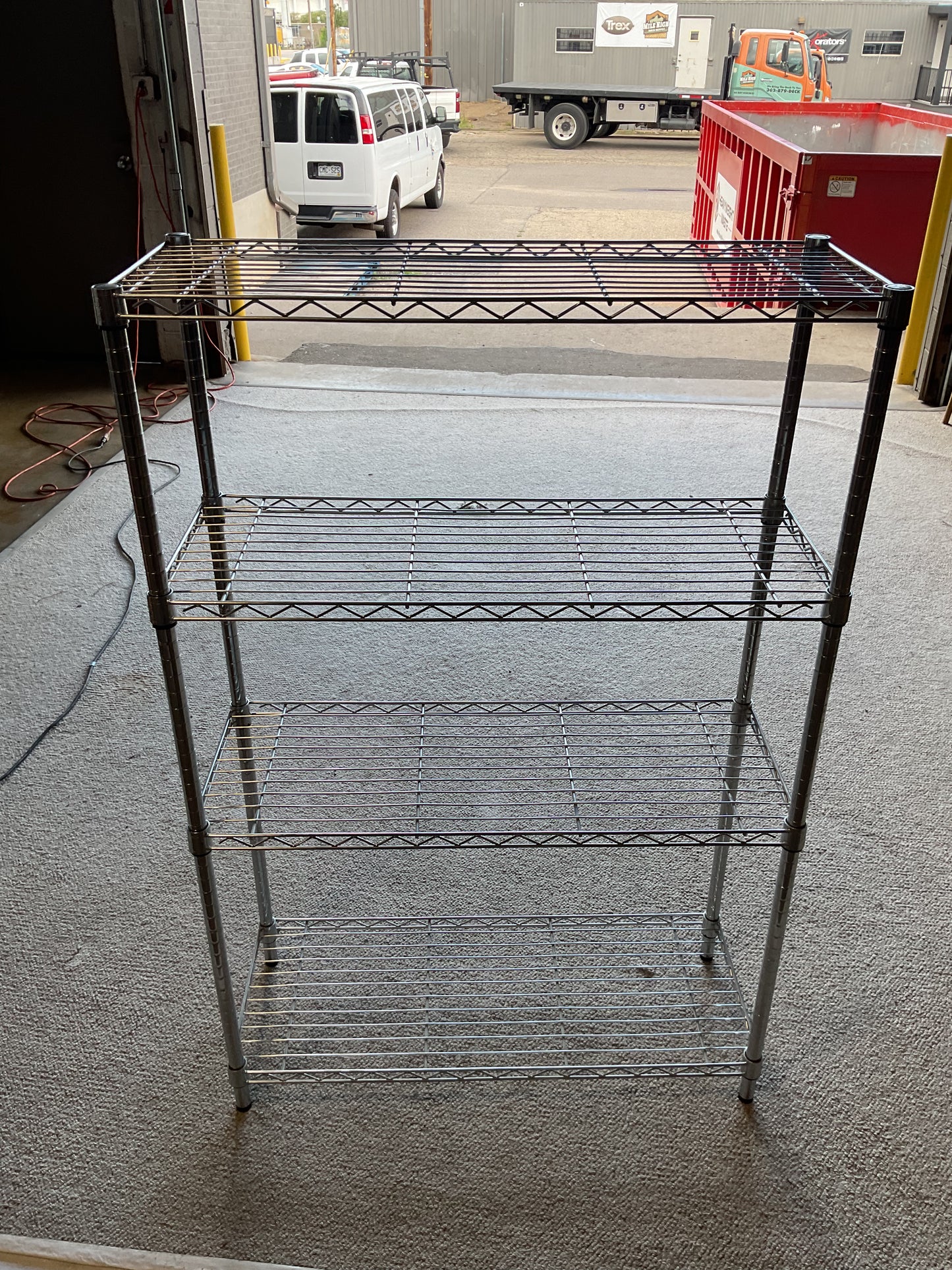 Metal 4 Tier Rack *WH