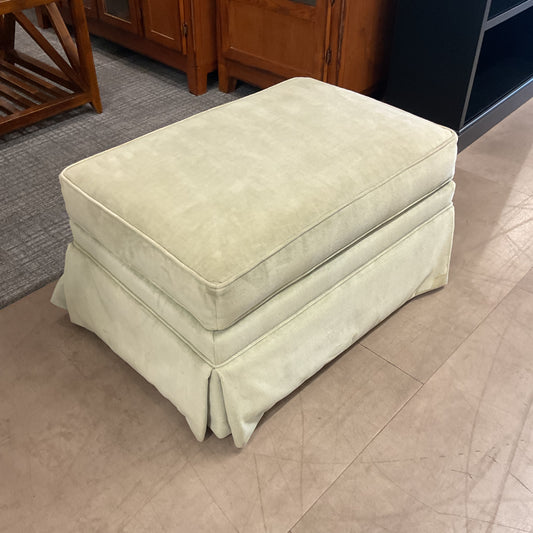 Sea Green Ottoman