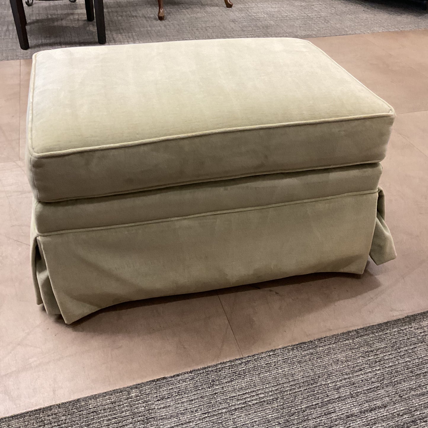 Sea Green Ottoman