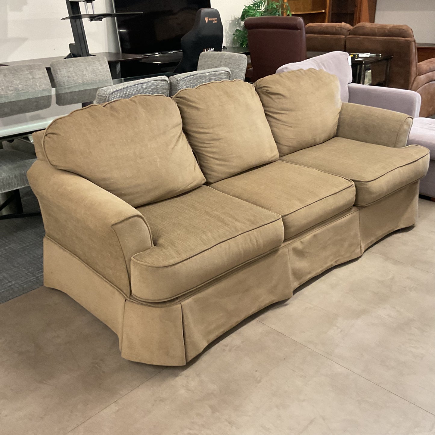 Green Olive Sofa