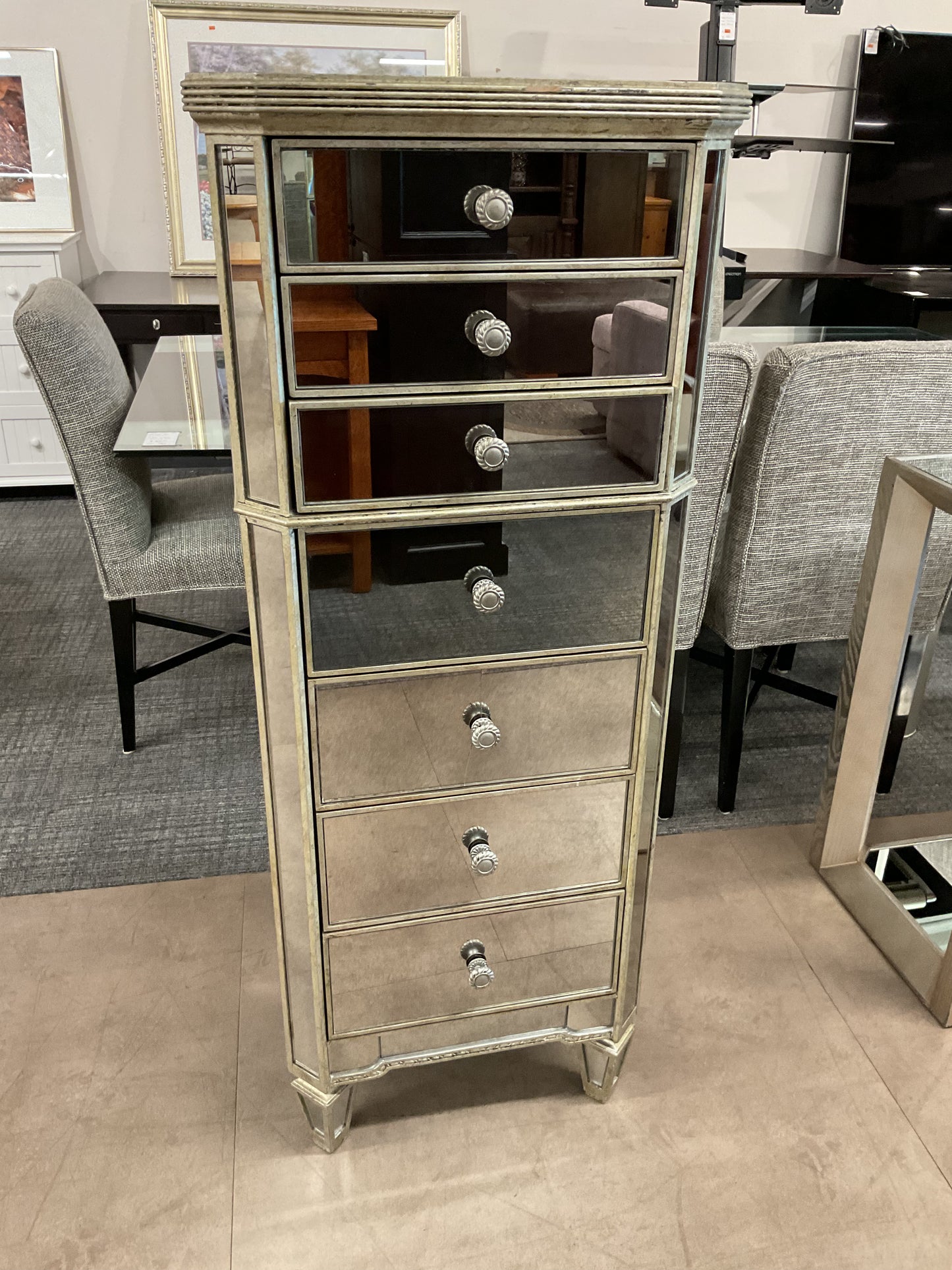 Mirrored Dresser for Her