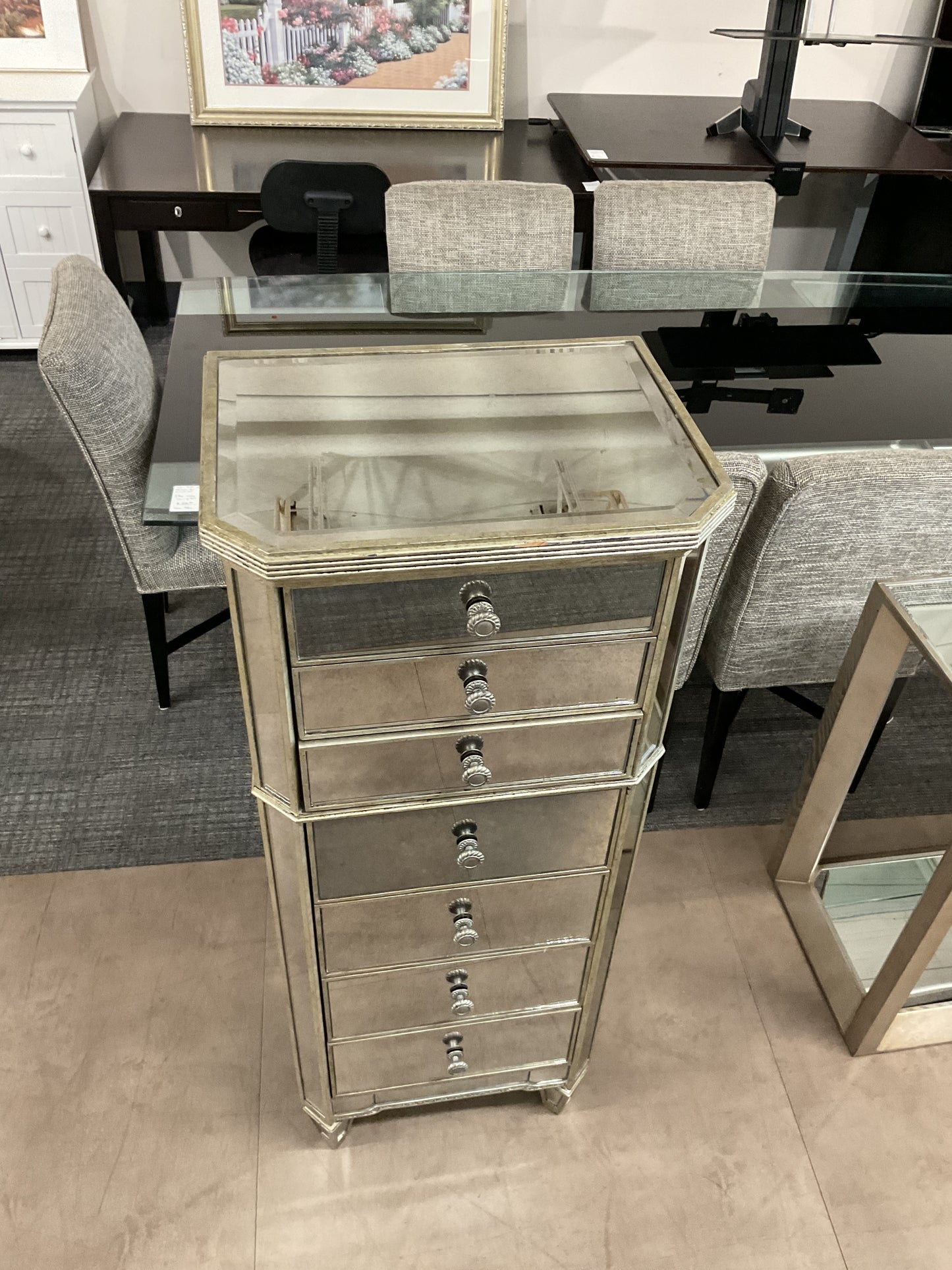 Mirrored Dresser for Her