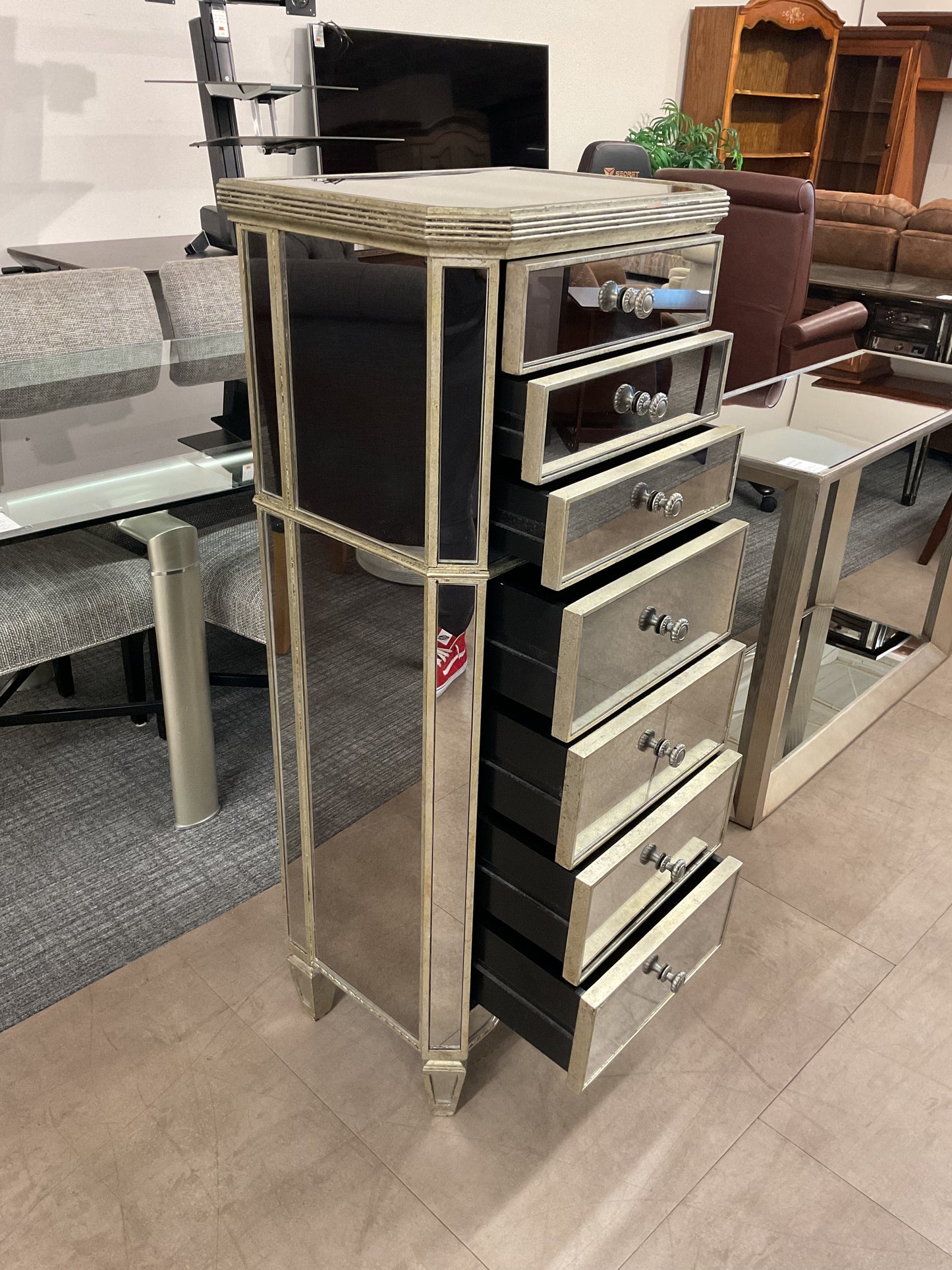 Mirrored Dresser for Her