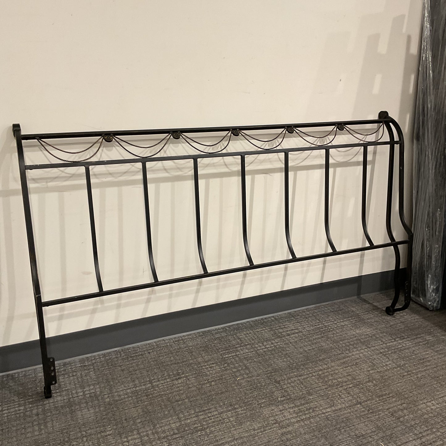 Wrought Iron King Headboard (B040)