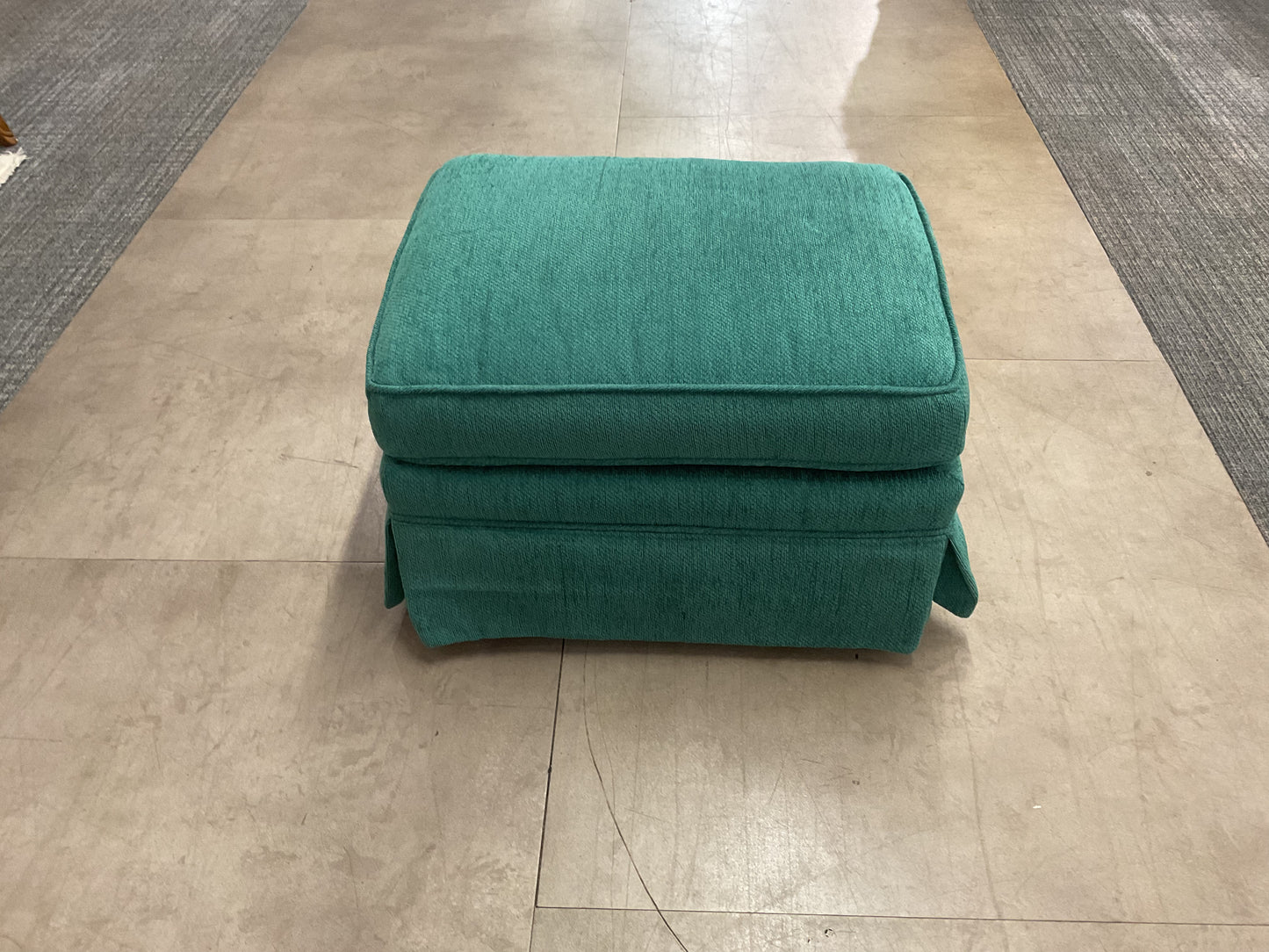 Green Skirt Ottoman