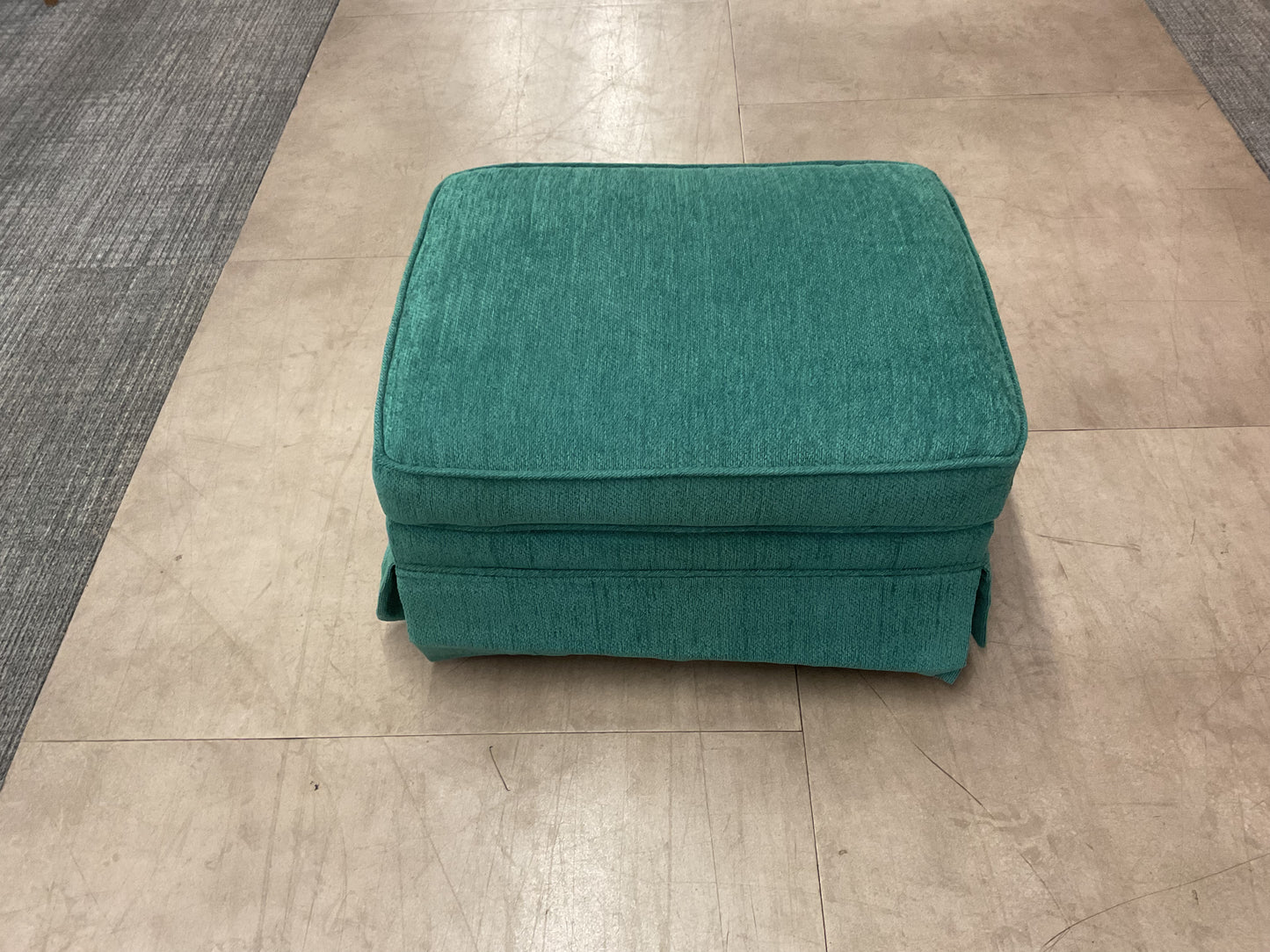 Green Skirt Ottoman