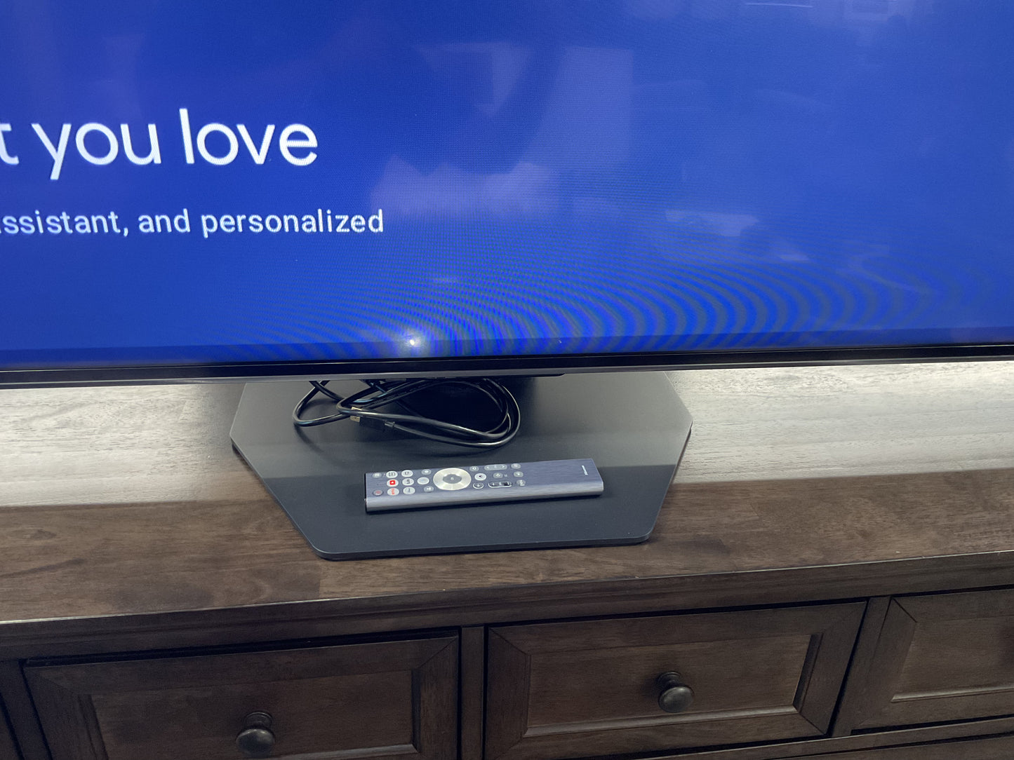 Its A 85” TV