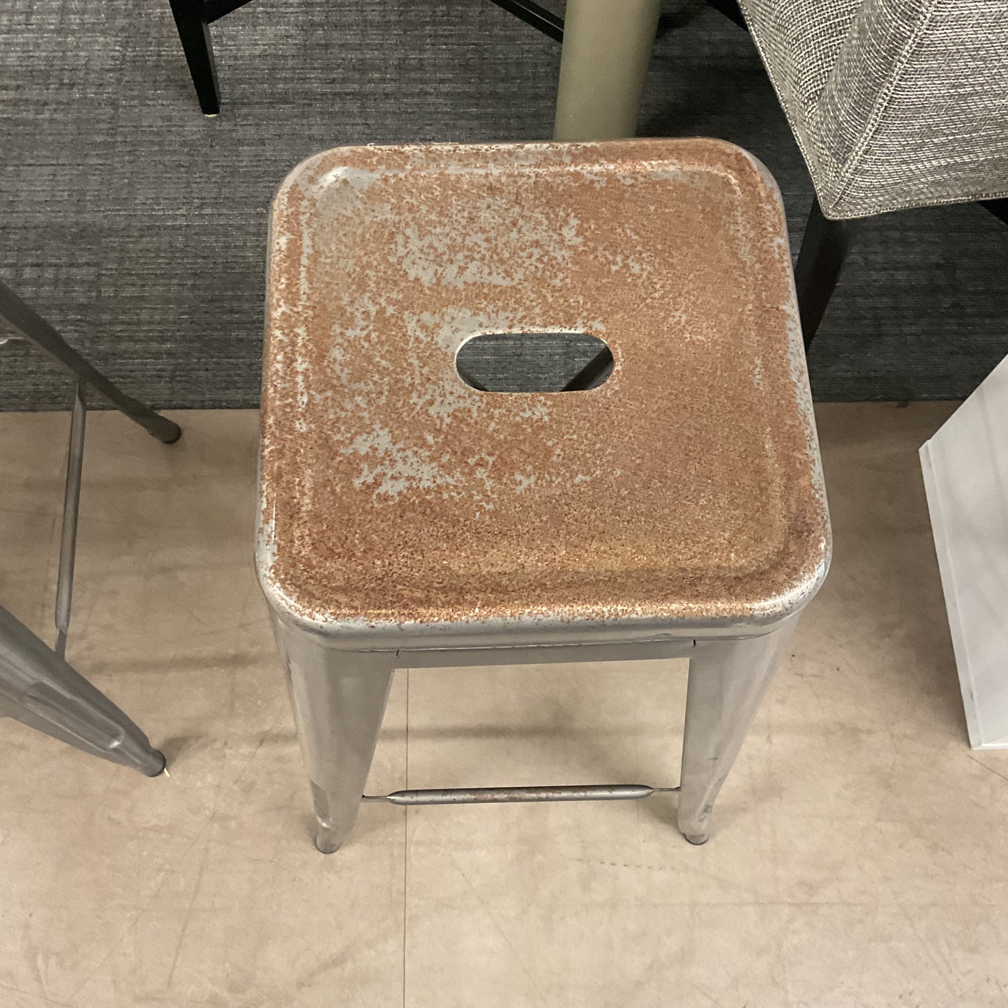 Rusty Barstool