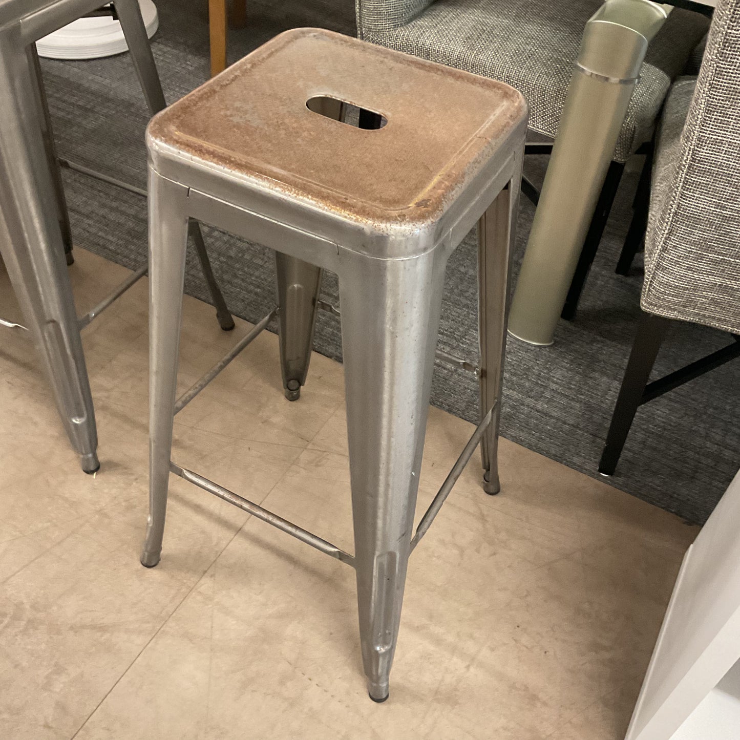 Rusty Barstool