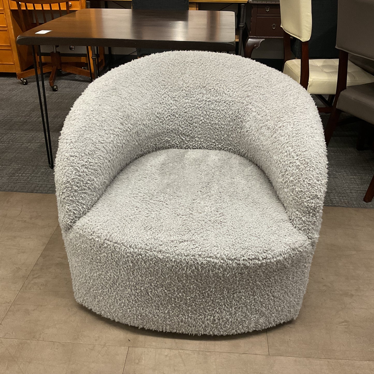 Big grey chair
