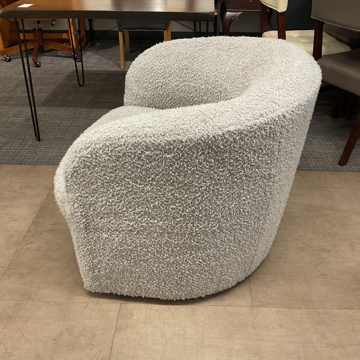 Big grey chair