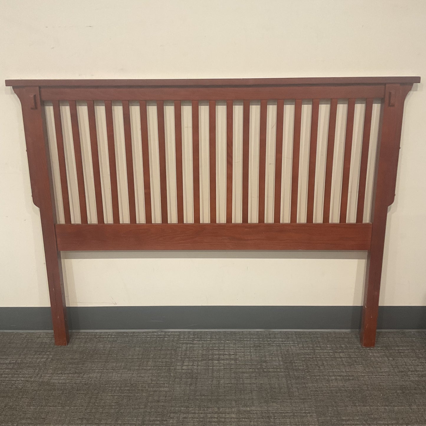 Vintage Oak Queen Headboard(B053)