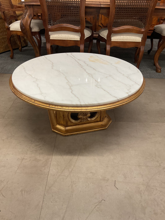 Golden Coffee Table