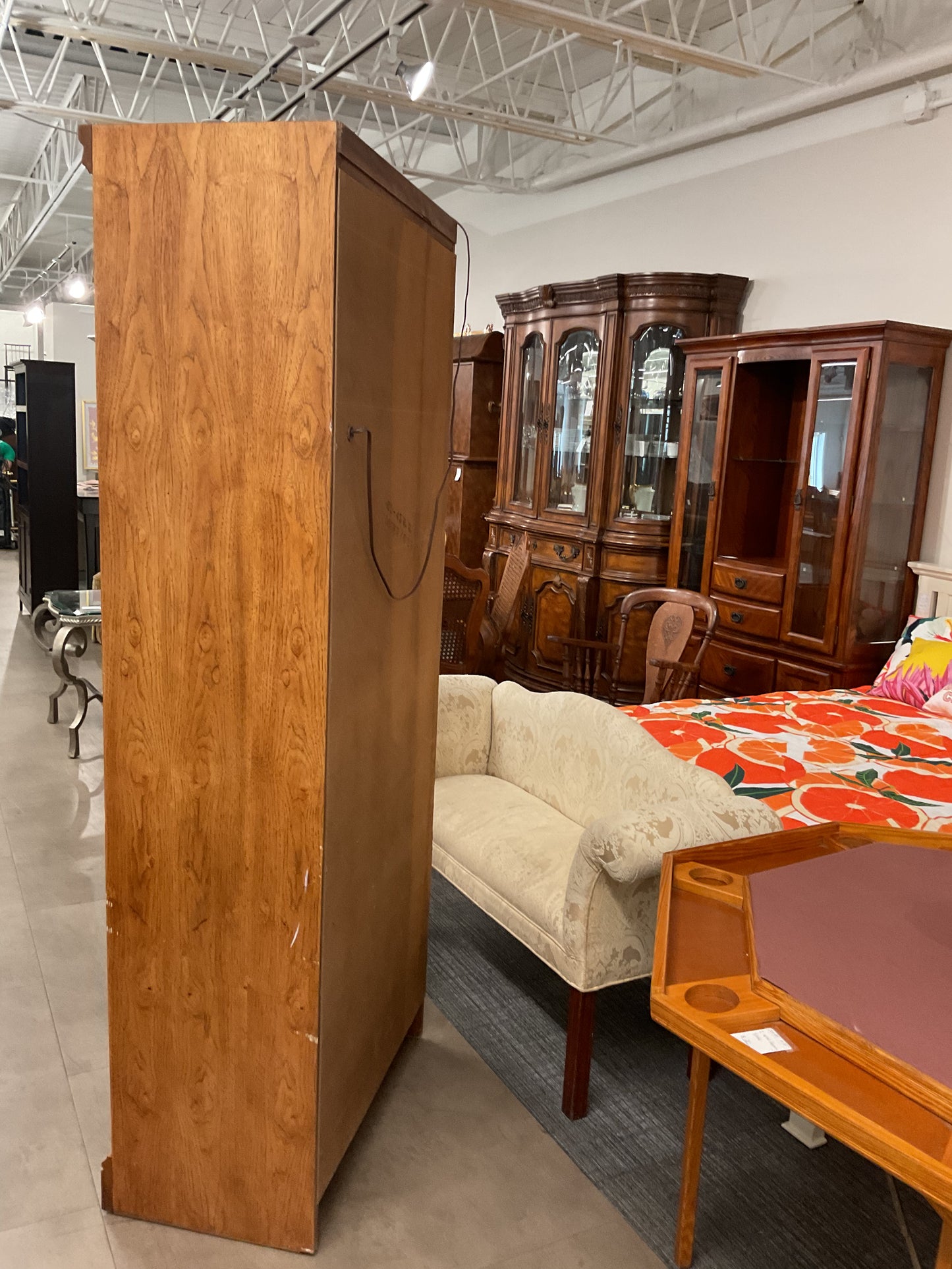 All lights and cabinet