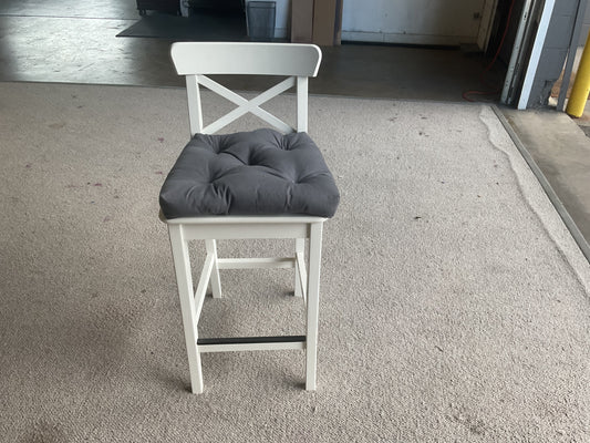 Snow Bar Stool Set (WH)