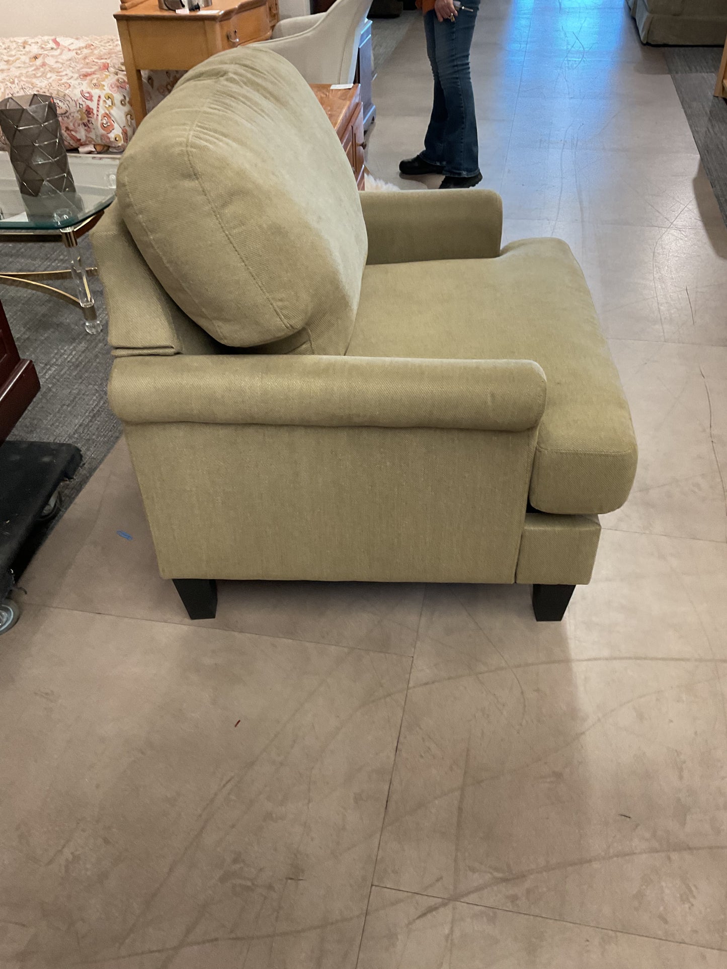 Comfy Tan Armchair