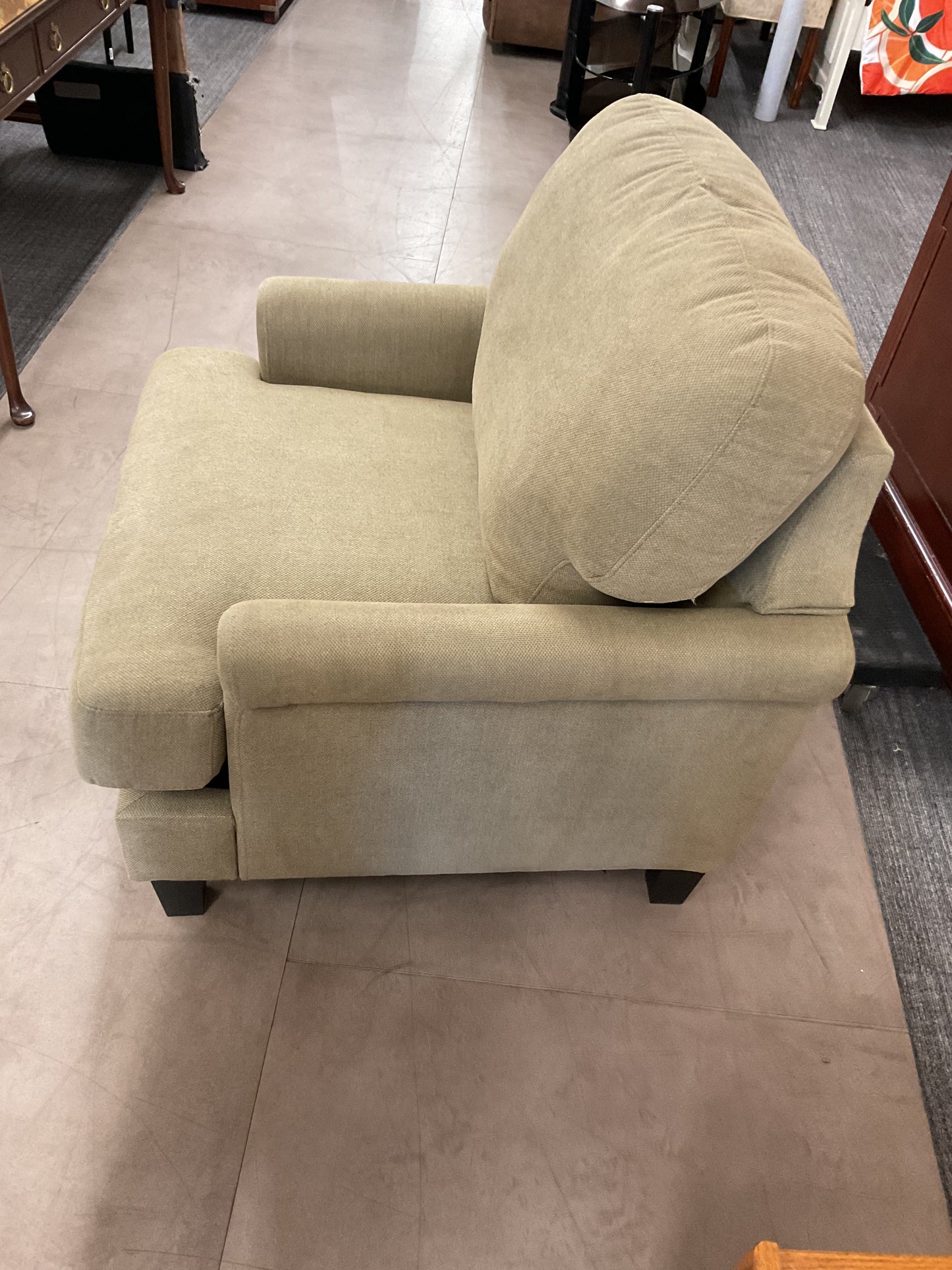 Comfy Tan Armchair