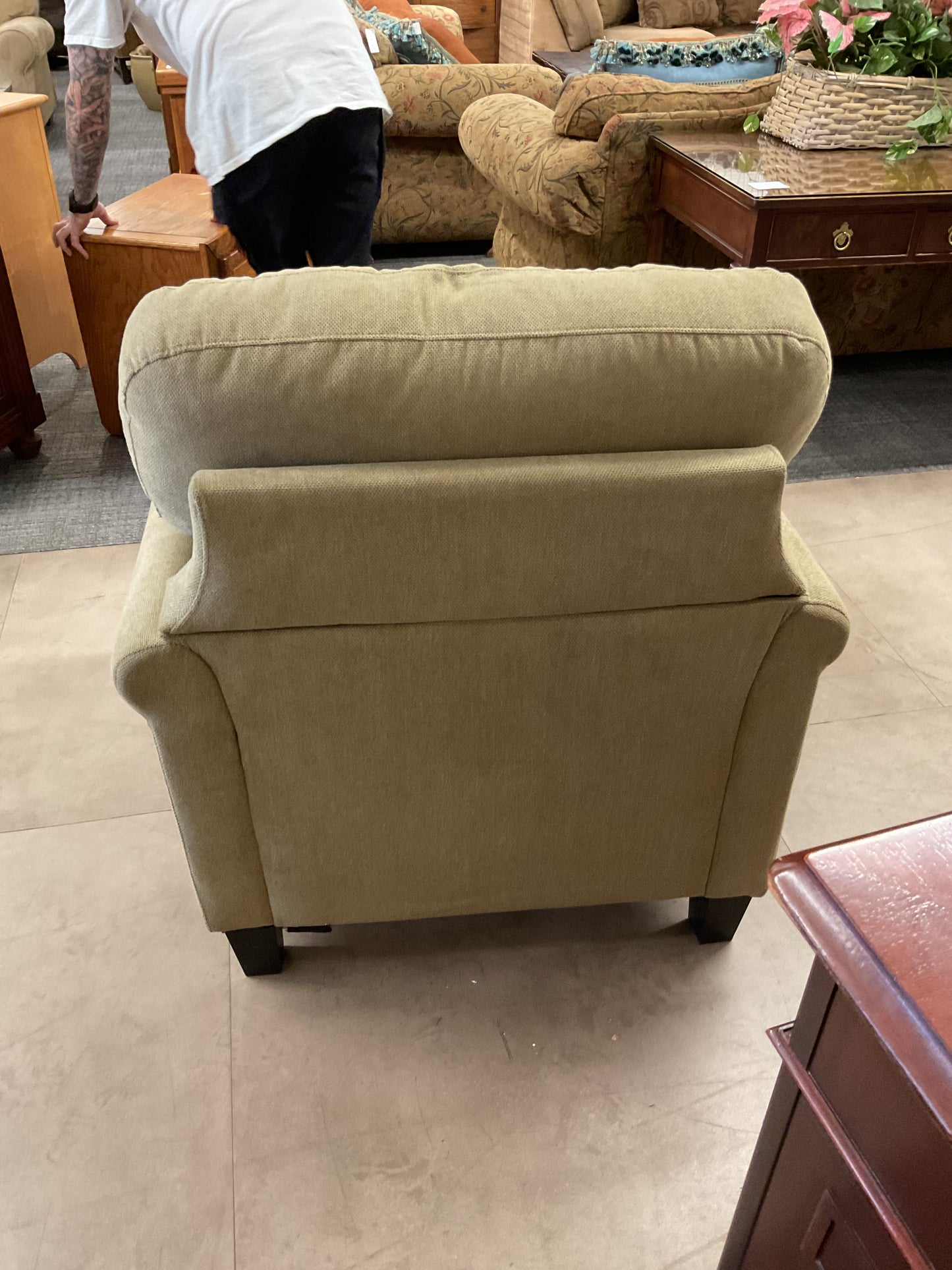Comfy Tan Armchair