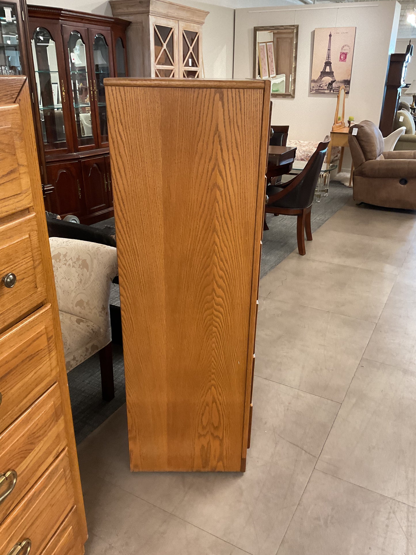 Wood Dresser 8 Drawers