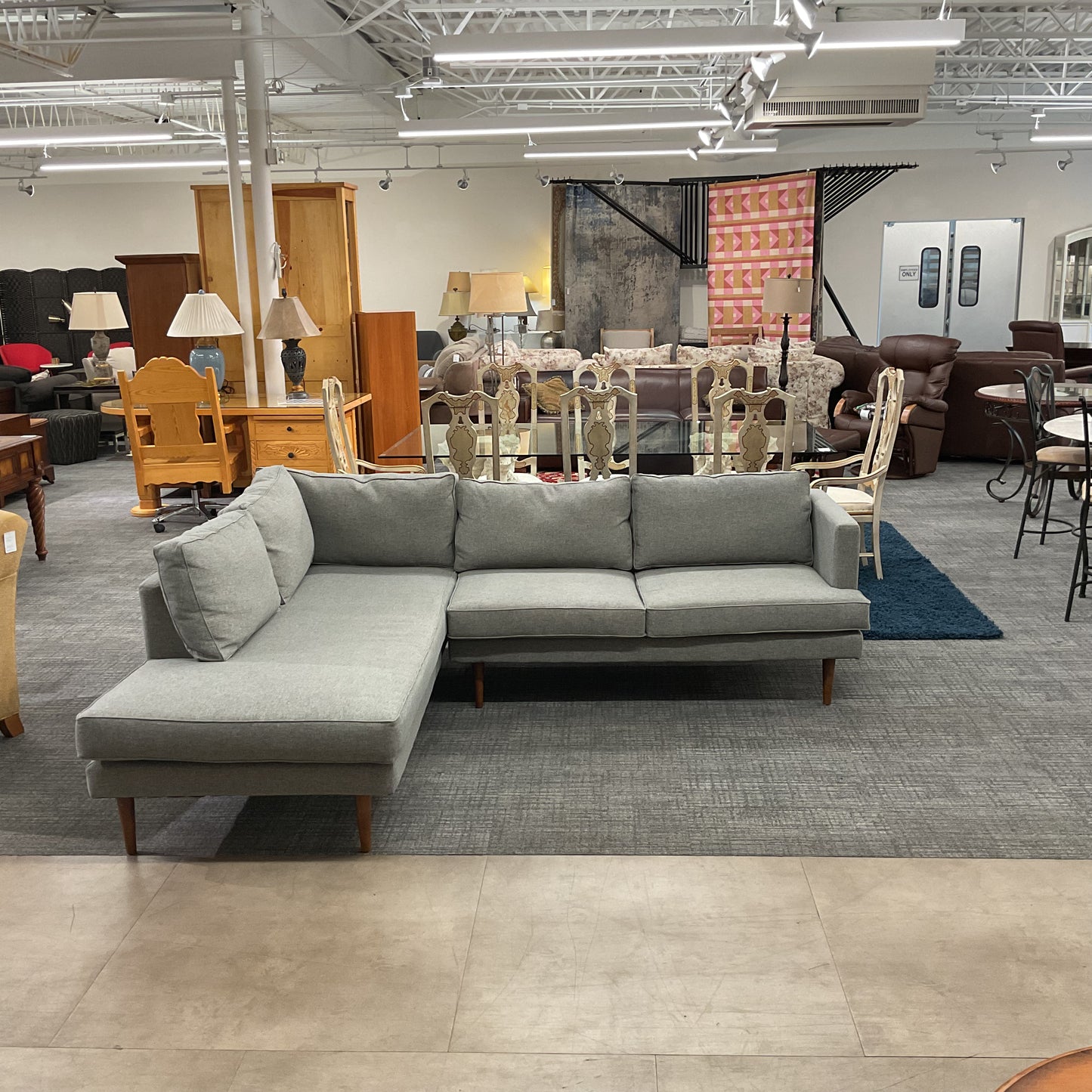 Superb MCM Sectional