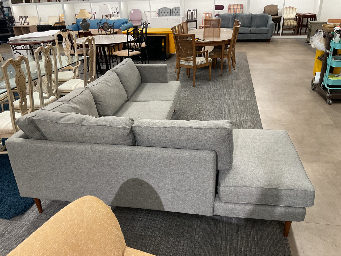 Superb MCM Sectional