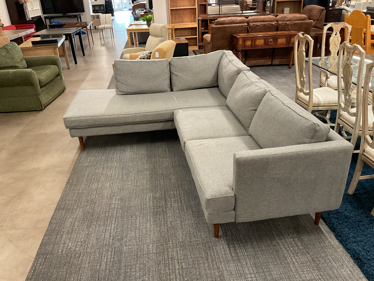 Superb MCM Sectional