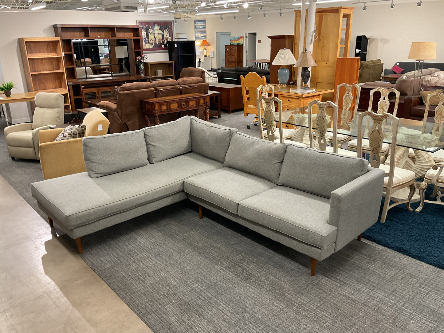 Superb MCM Sectional