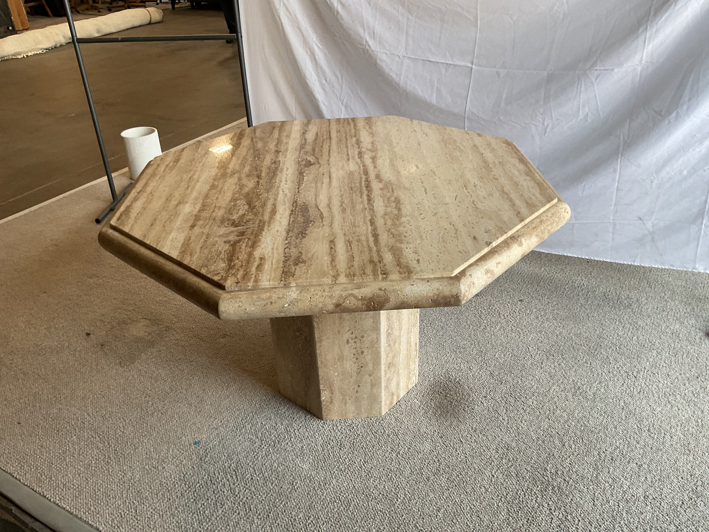 Italian Travertine Table