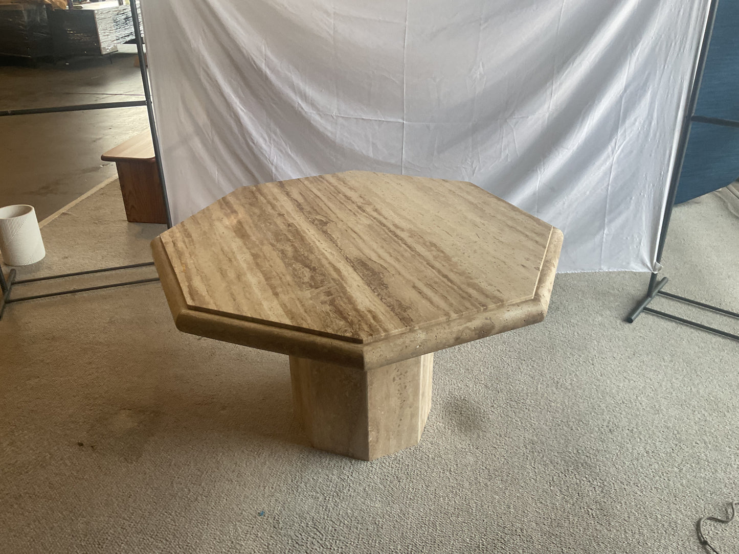 Italian Travertine Table