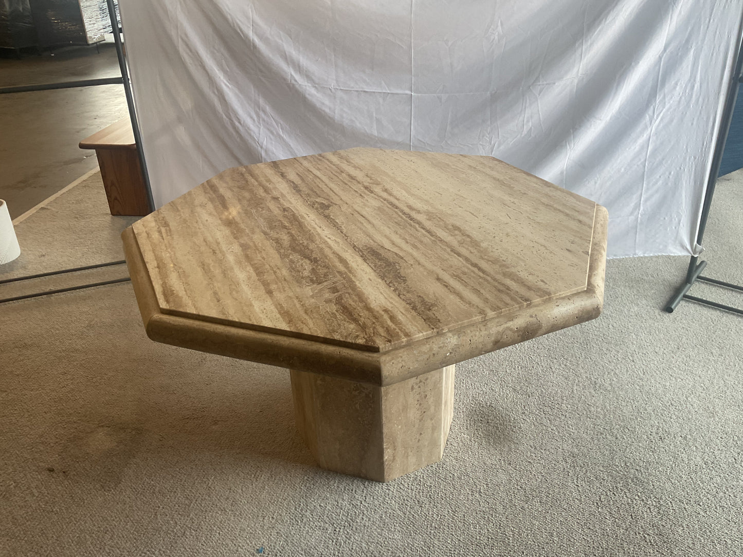 Italian Travertine Table