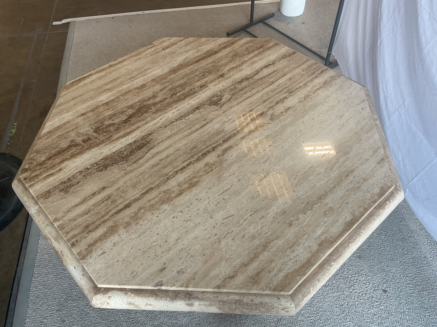 Italian Travertine Table