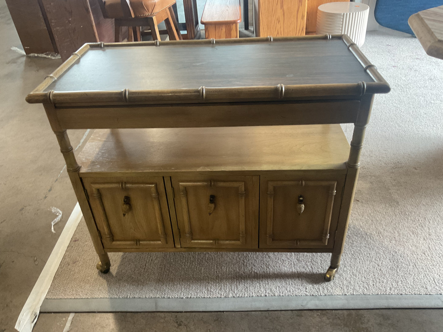 Vintage ￼Bamboo Buffet￼