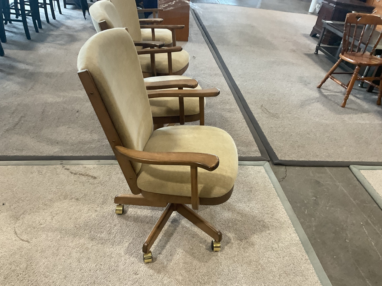 Suede Office Chair set