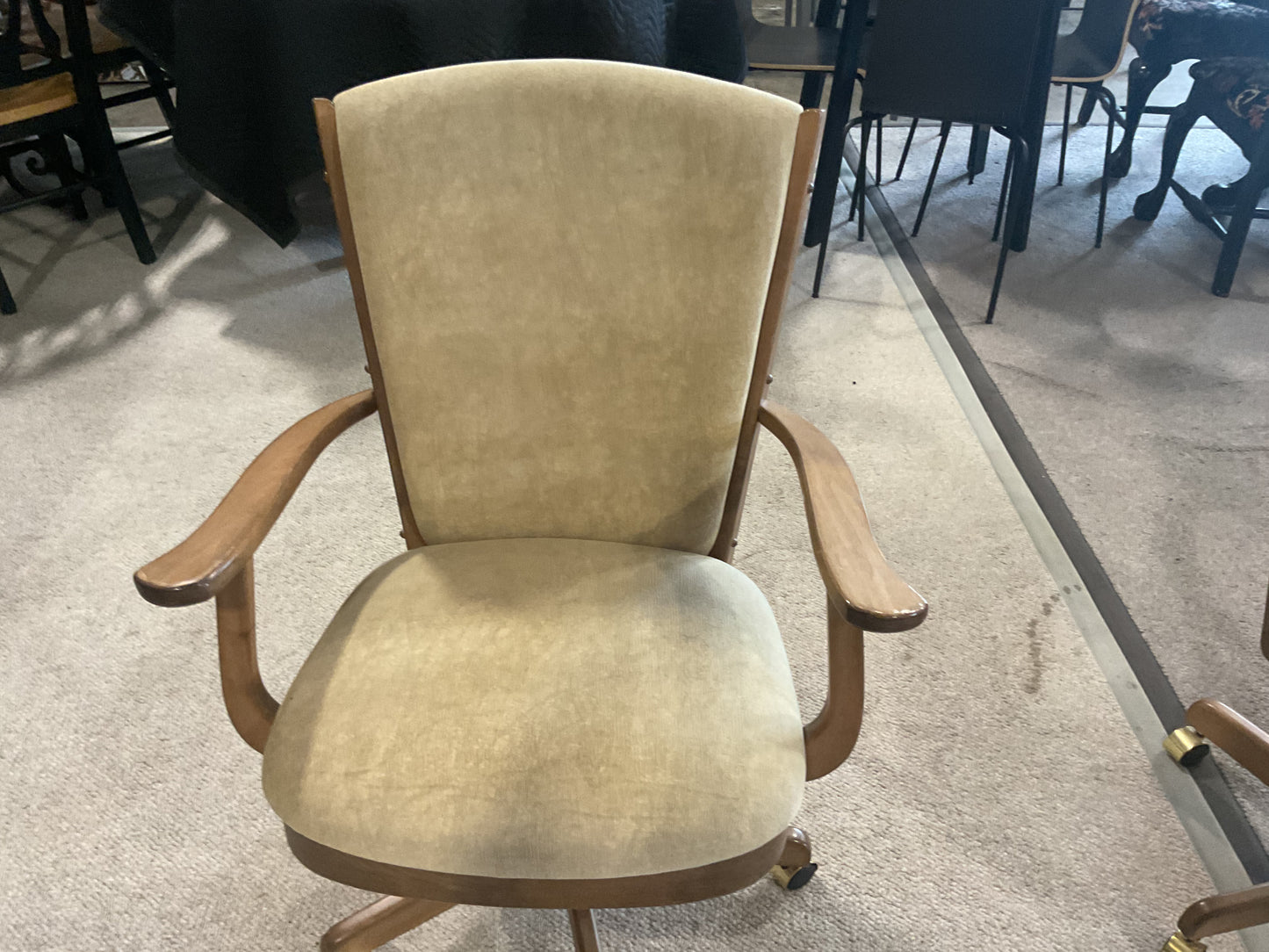 Suede Office Chair set