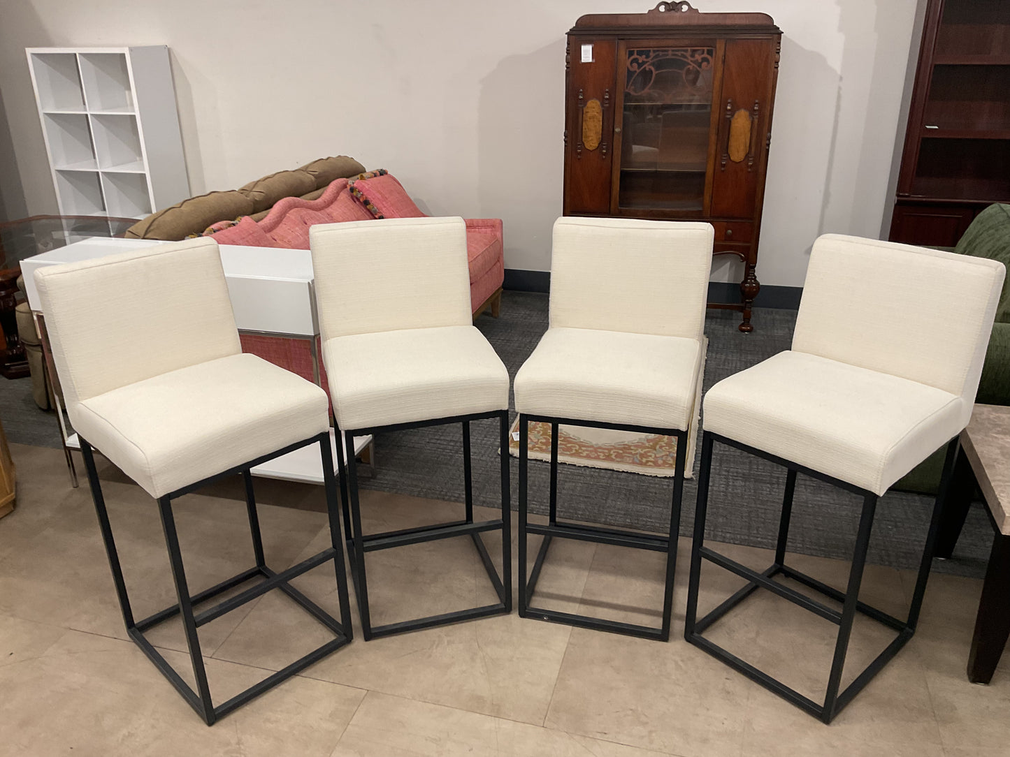Ivory Barstool Set