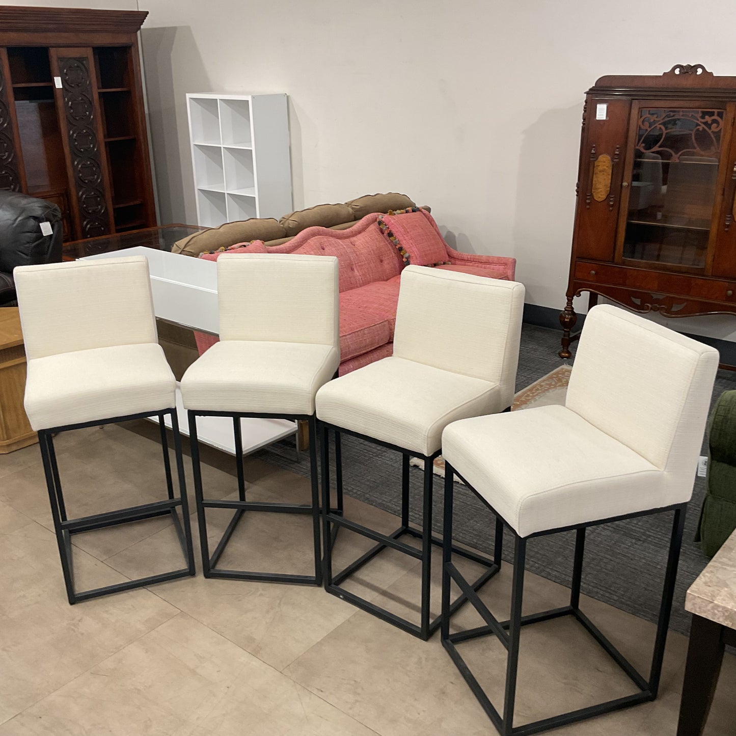 Ivory Barstool Set