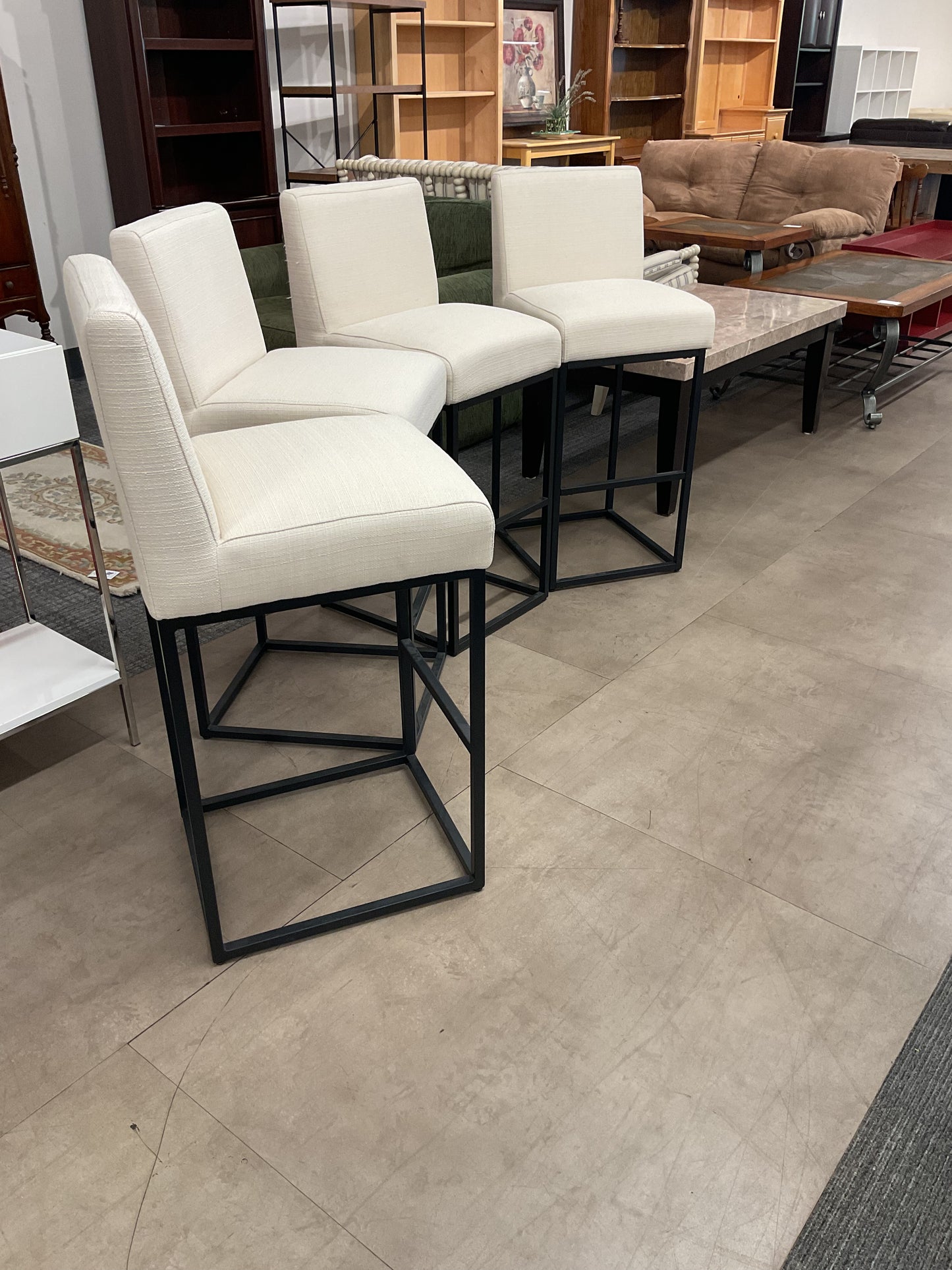 Ivory Barstool Set